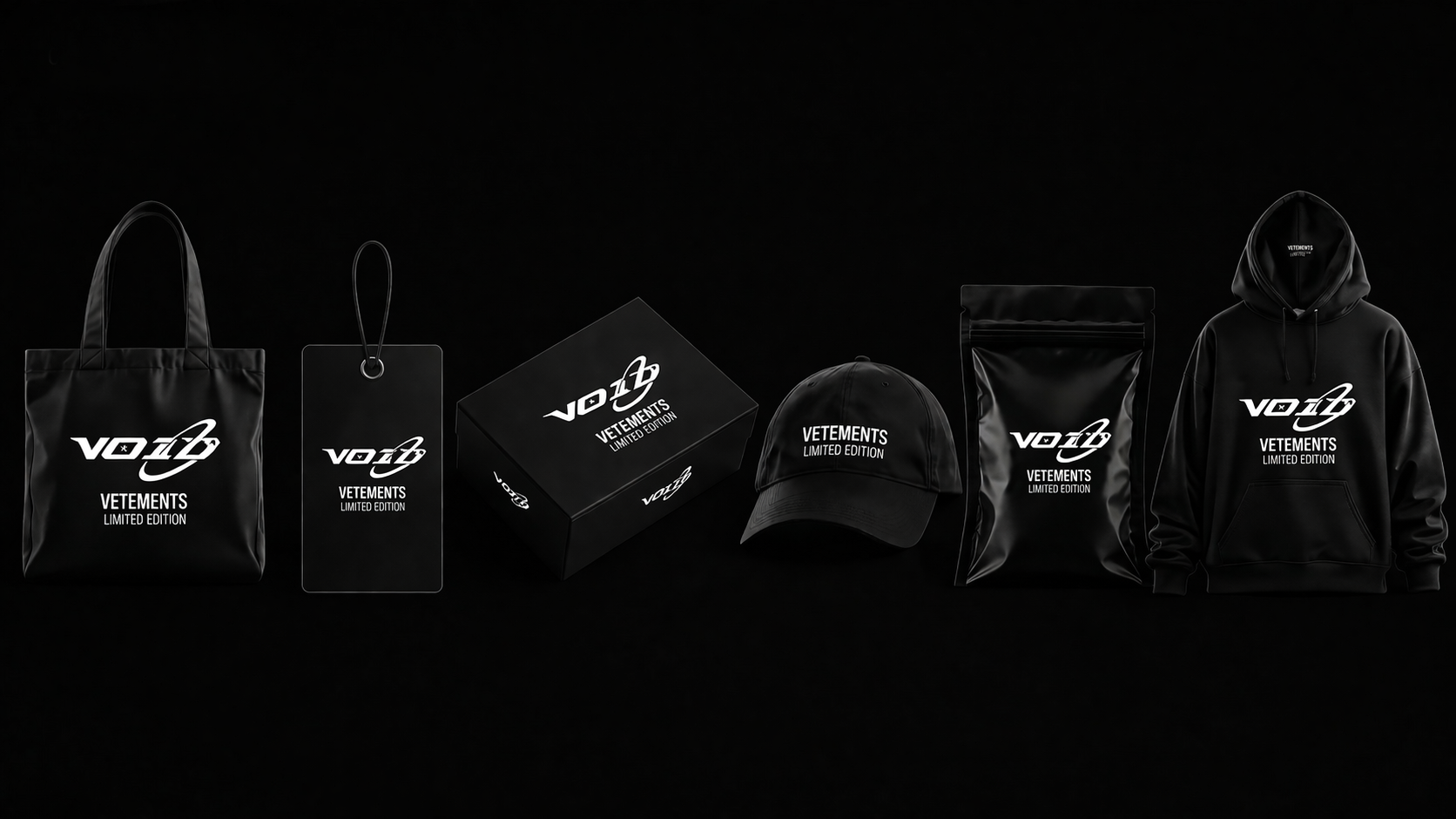 VOID branded merchandise applications