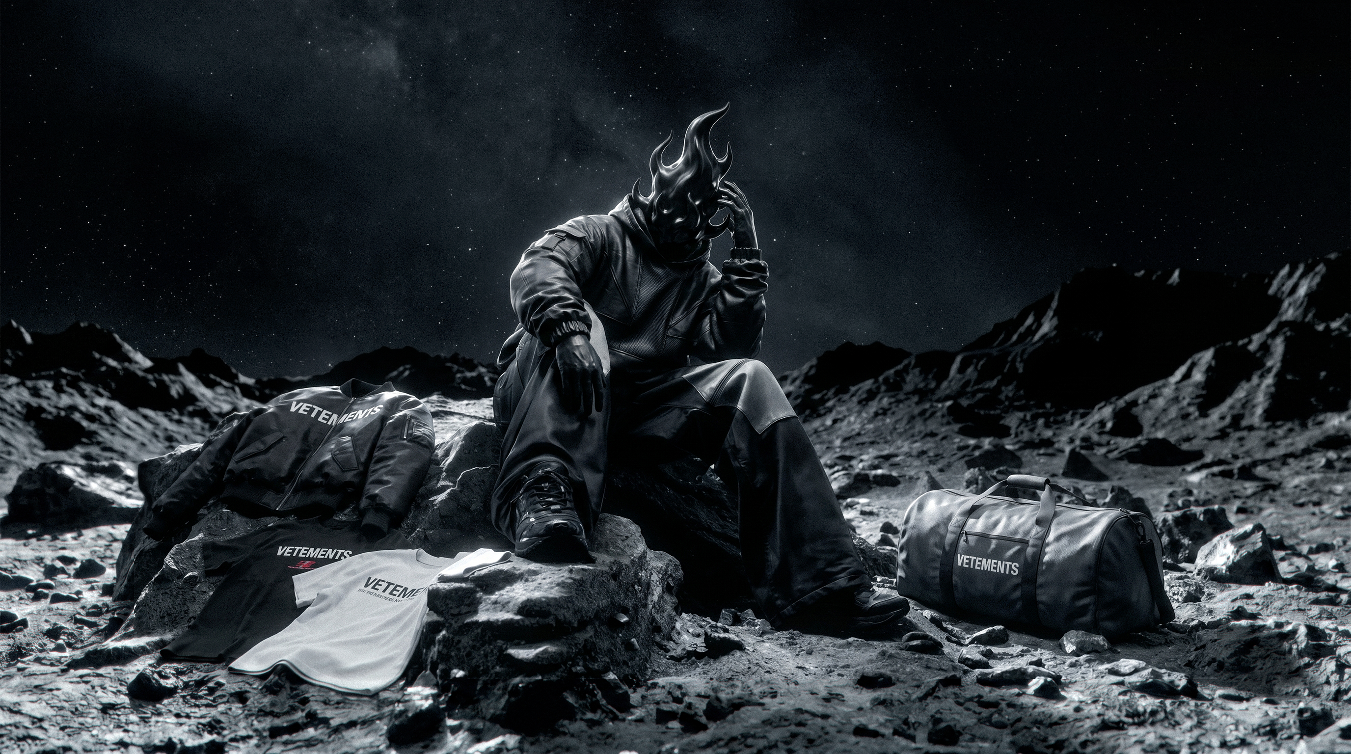 VOID seated in a cosmic rocky environment